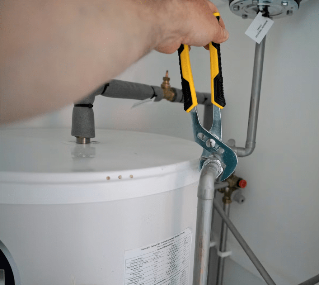 plumber holding tool